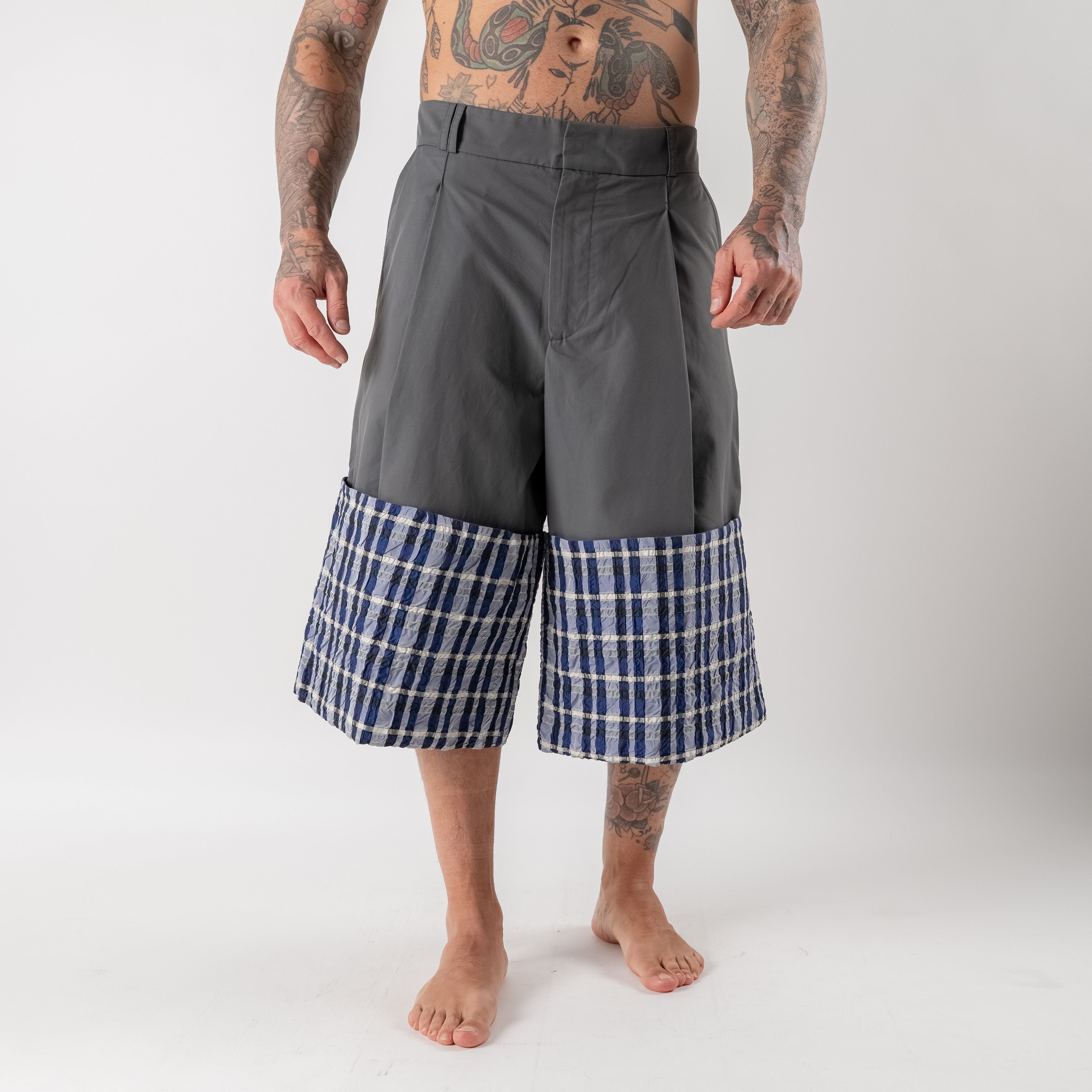 Bermuda folded loose fit