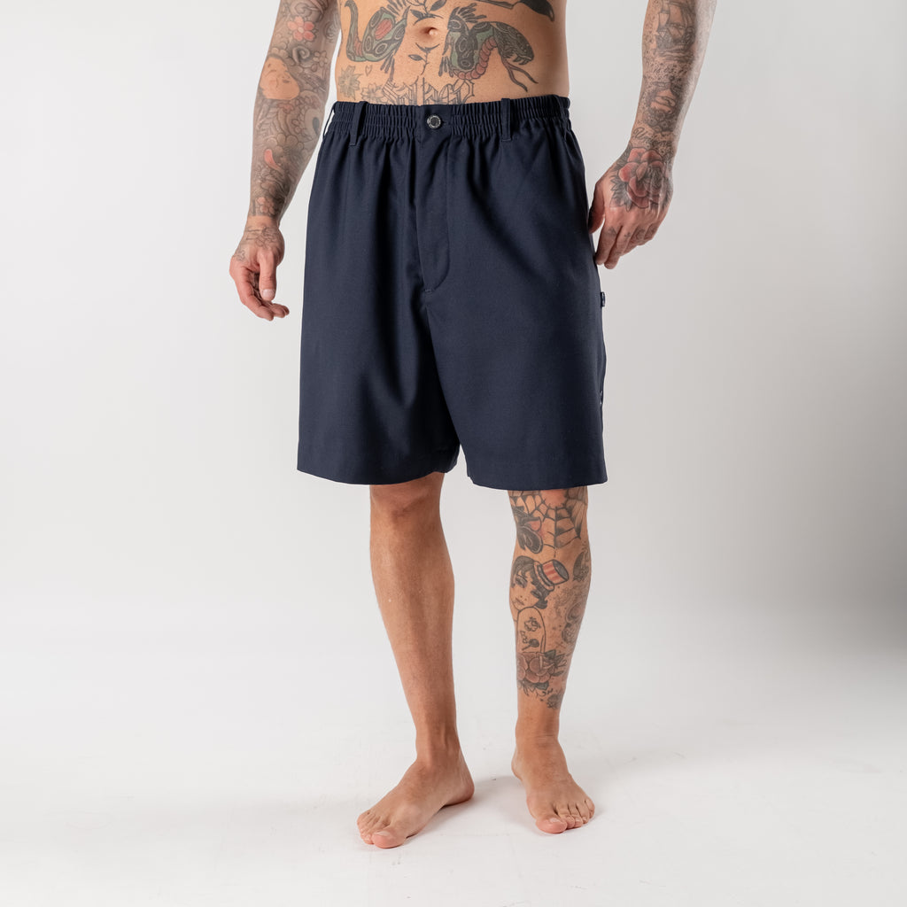 Bermuda Work shorts in fresco wool