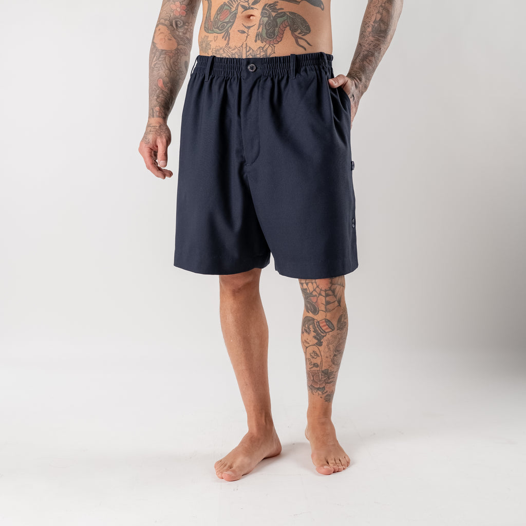 Bermuda Work shorts in fresco wool