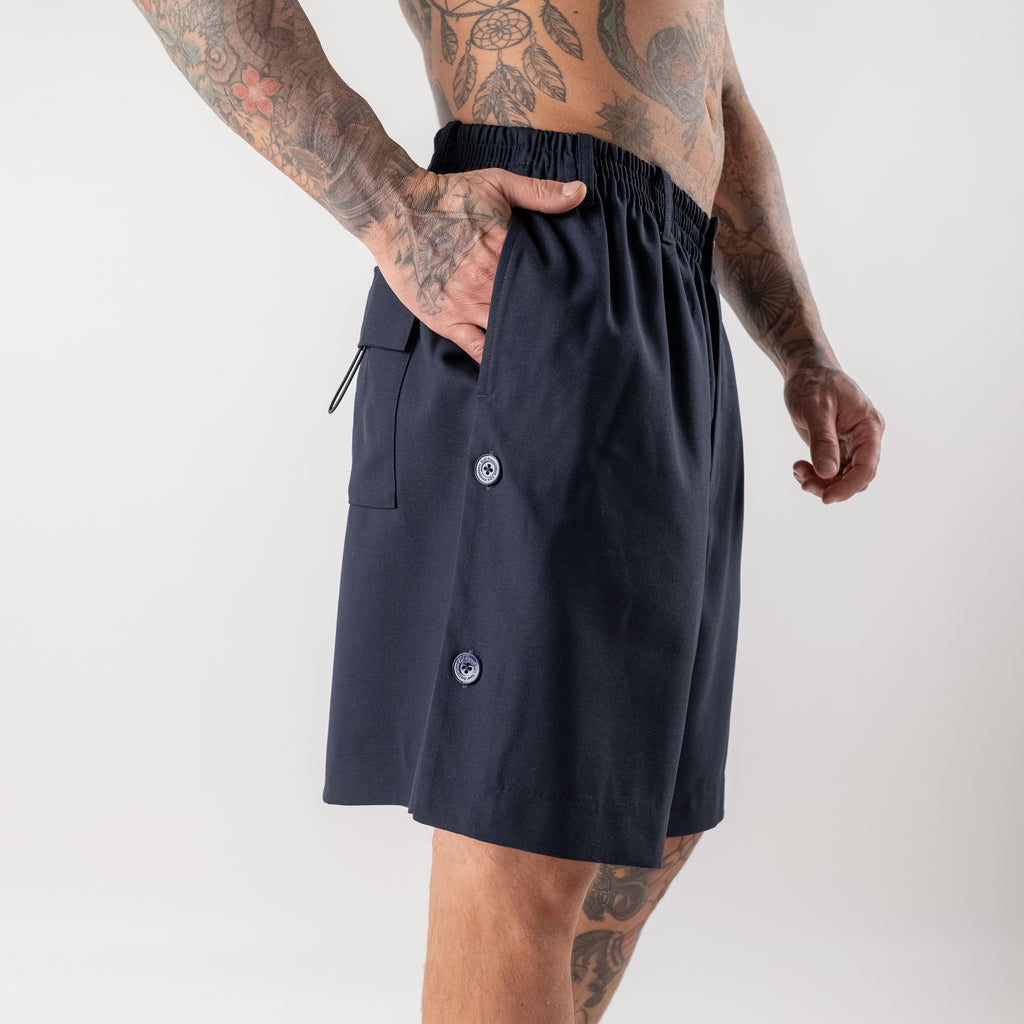 Bermuda Work shorts in fresco wool