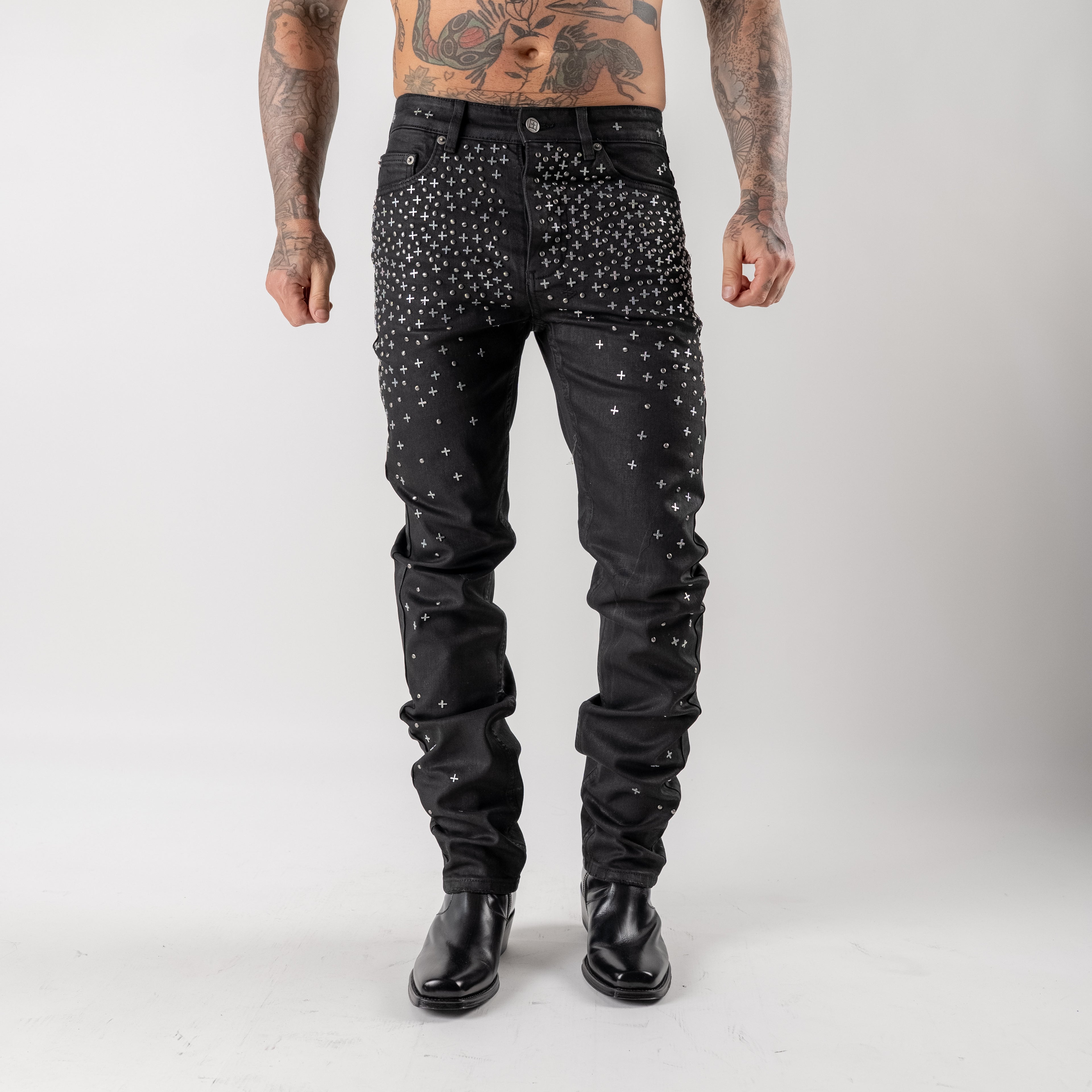 Jeans chitch metallic skinny