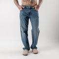 Crinkle selvedge jeans Medium wash