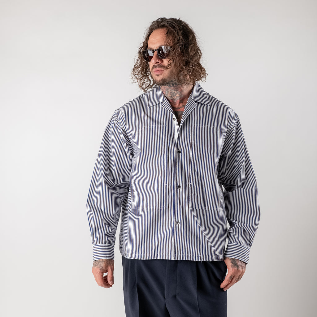 Striped fusion shirt
