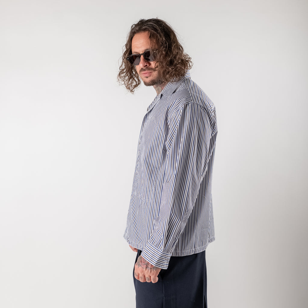 Striped fusion shirt