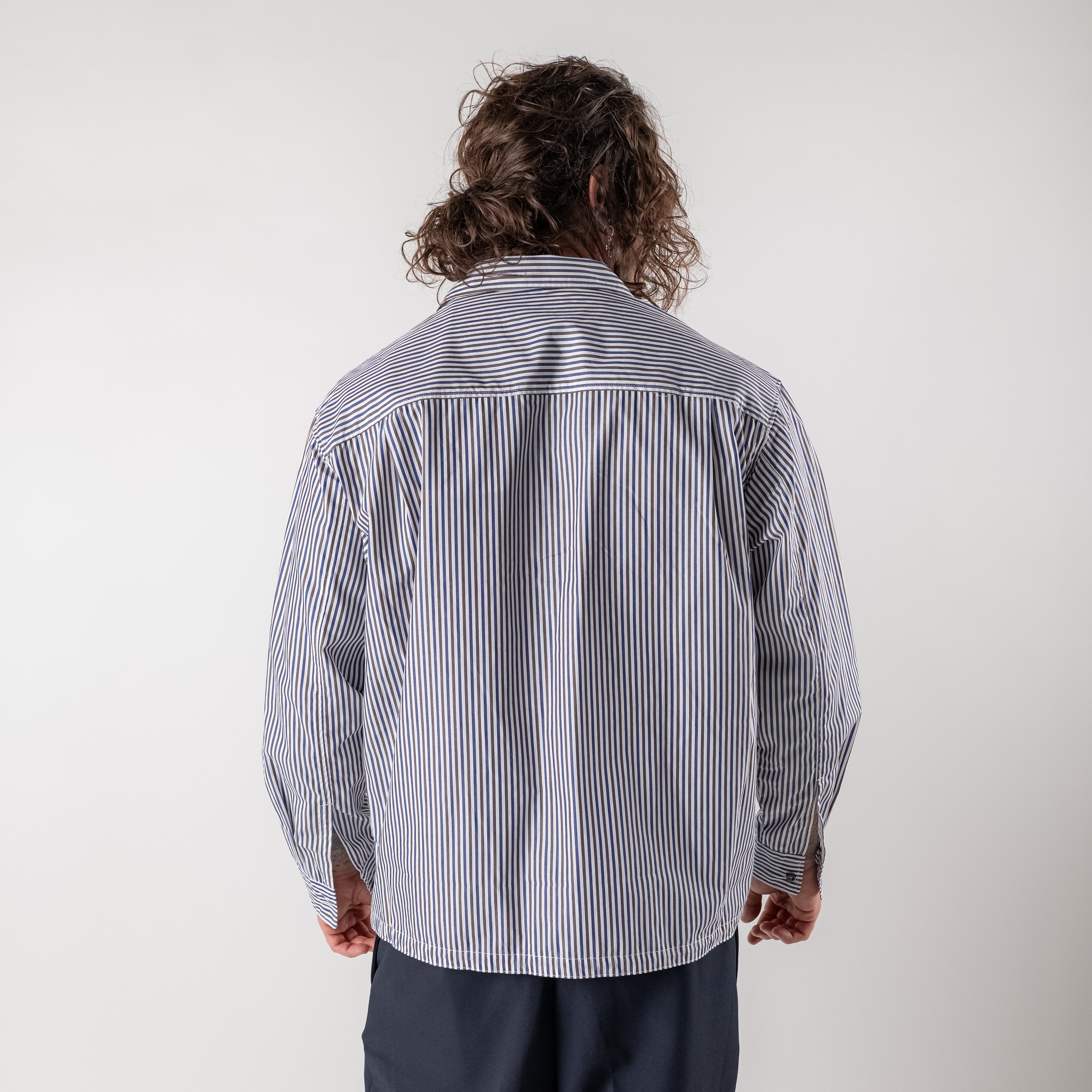 Striped fusion shirt