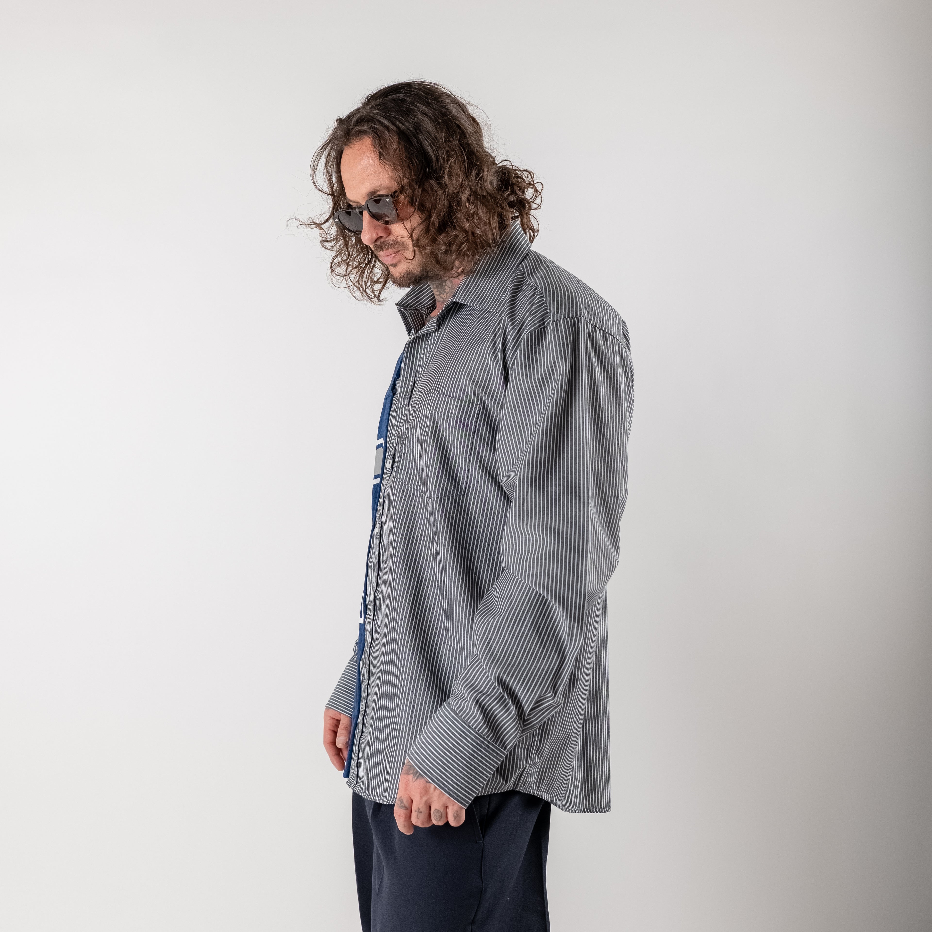 Hybrid Check and Jersey Shirt