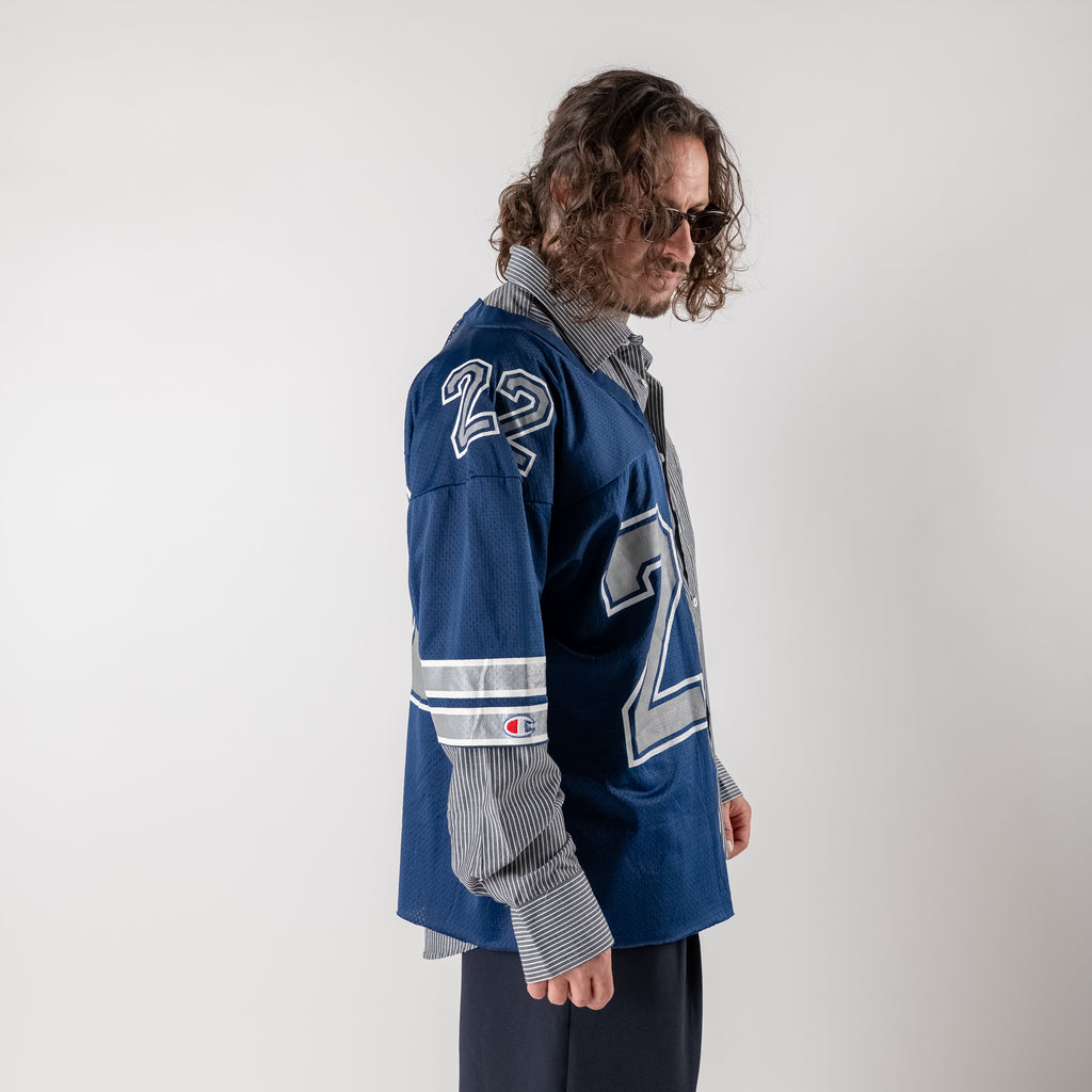 Hybrid Check and Jersey Shirt