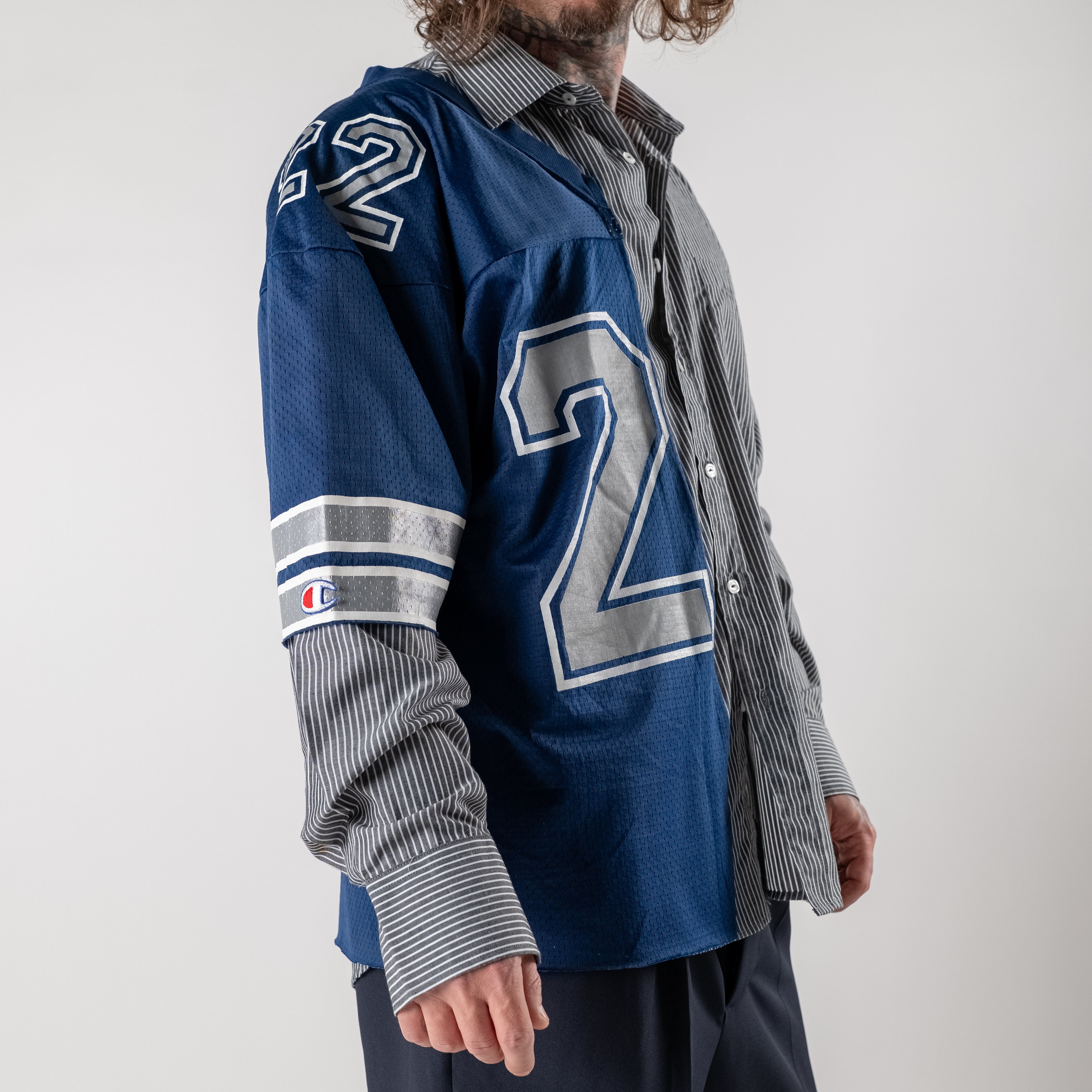Hybrid Check and Jersey Shirt