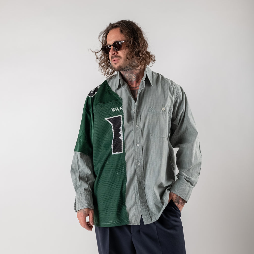 Hybrid Check and Jersey Shirt