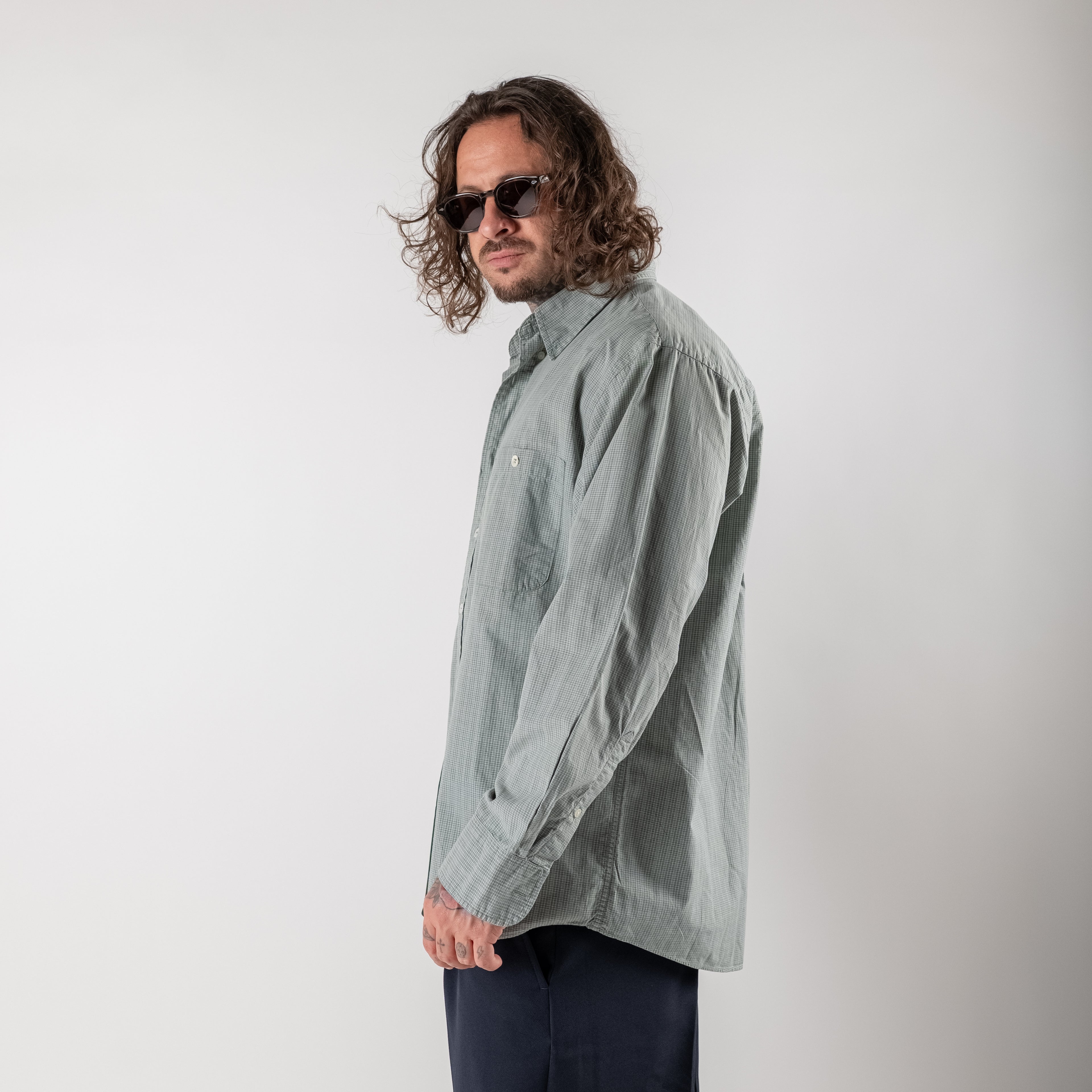 Hybrid Check and Jersey Shirt
