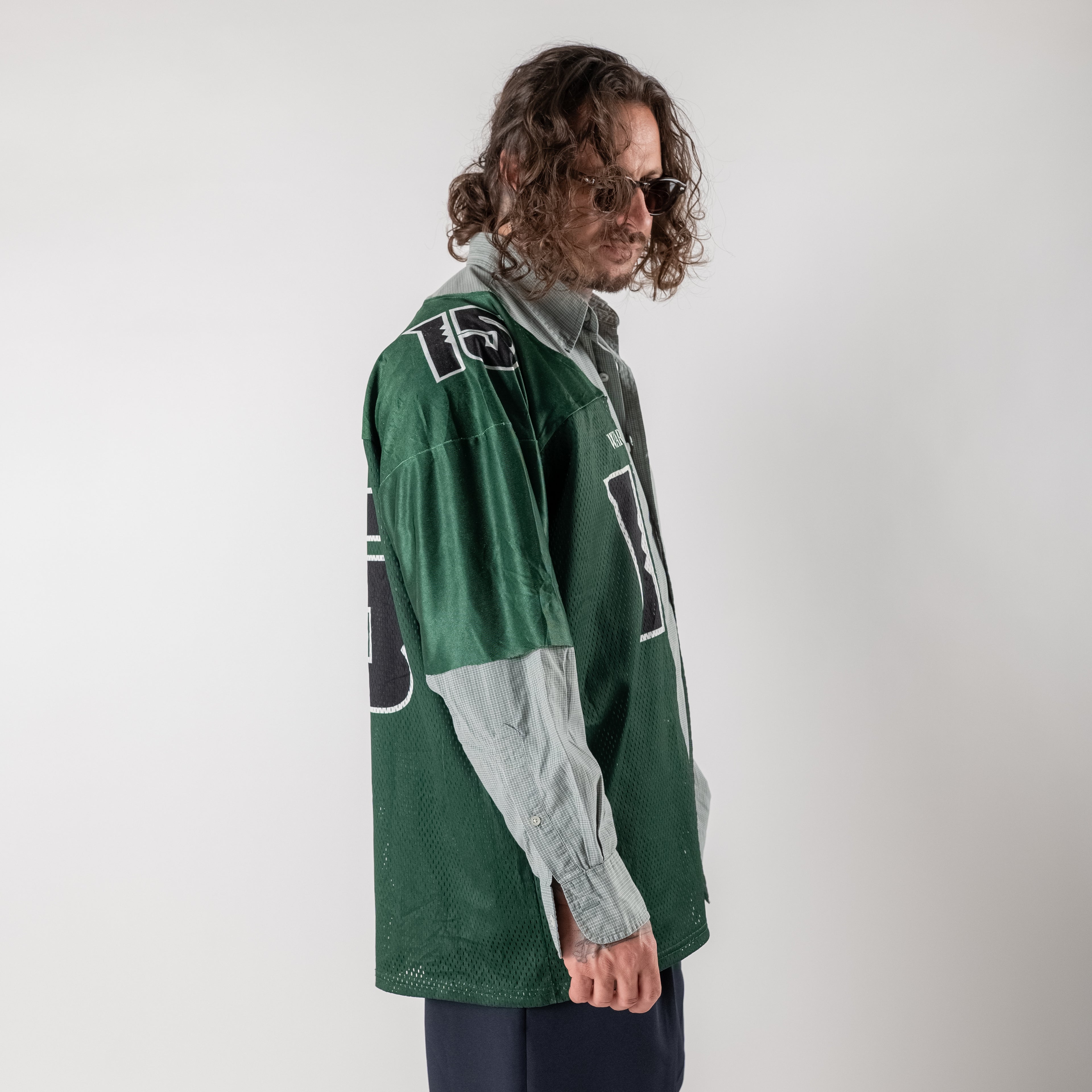 Hybrid Check and Jersey Shirt
