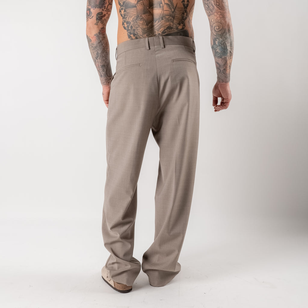 Wide-leg palazzo trousers