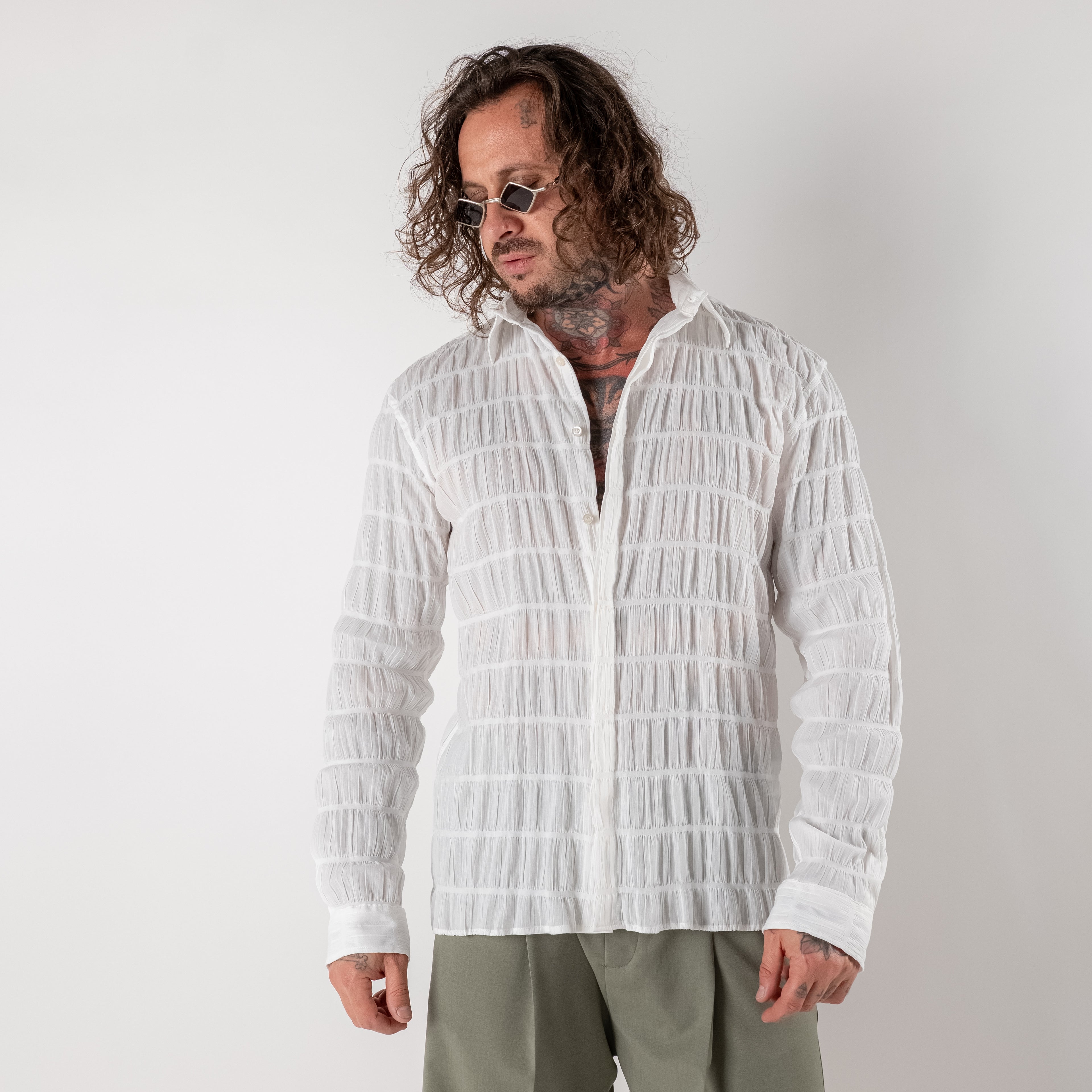Pleated Shirt