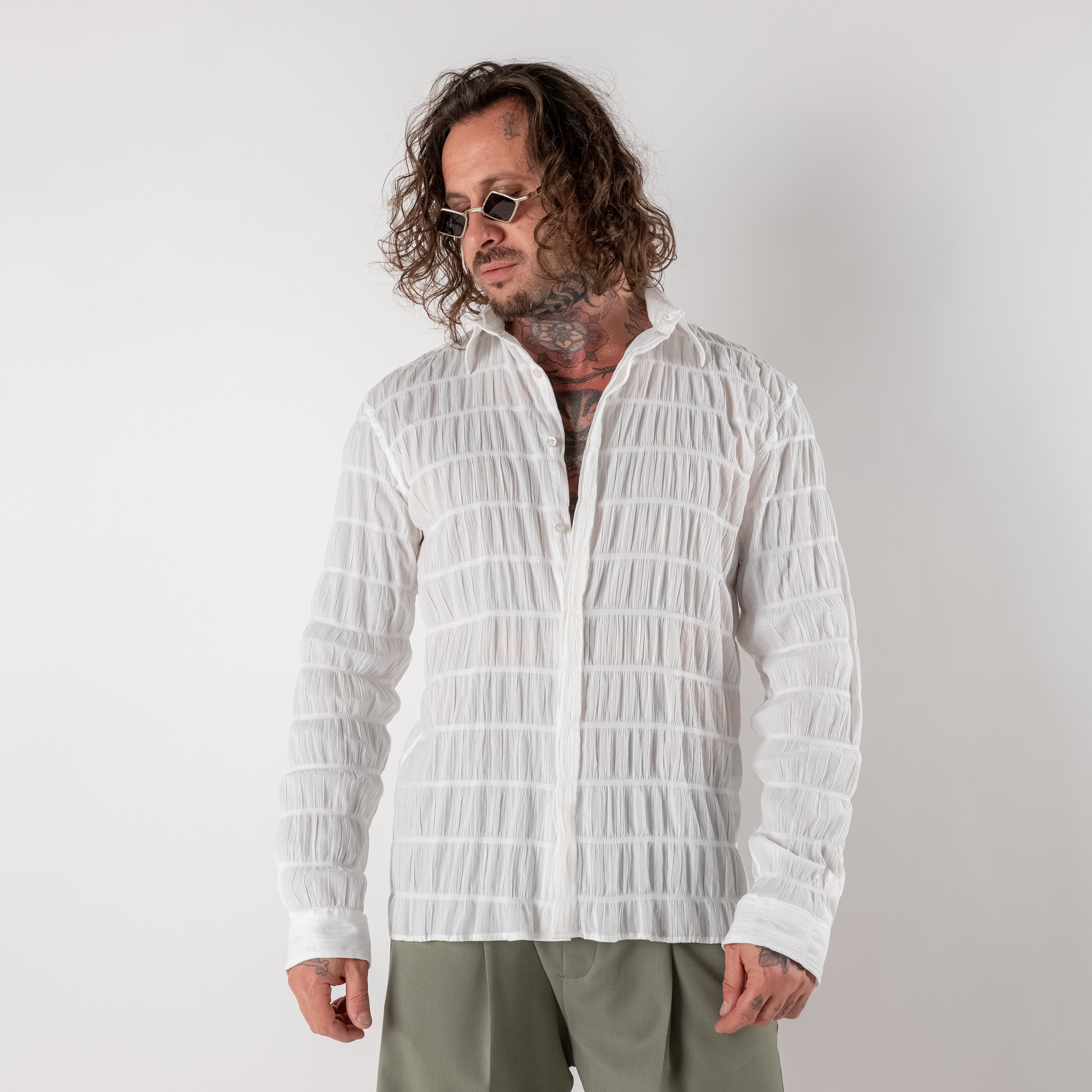 Pleated Shirt