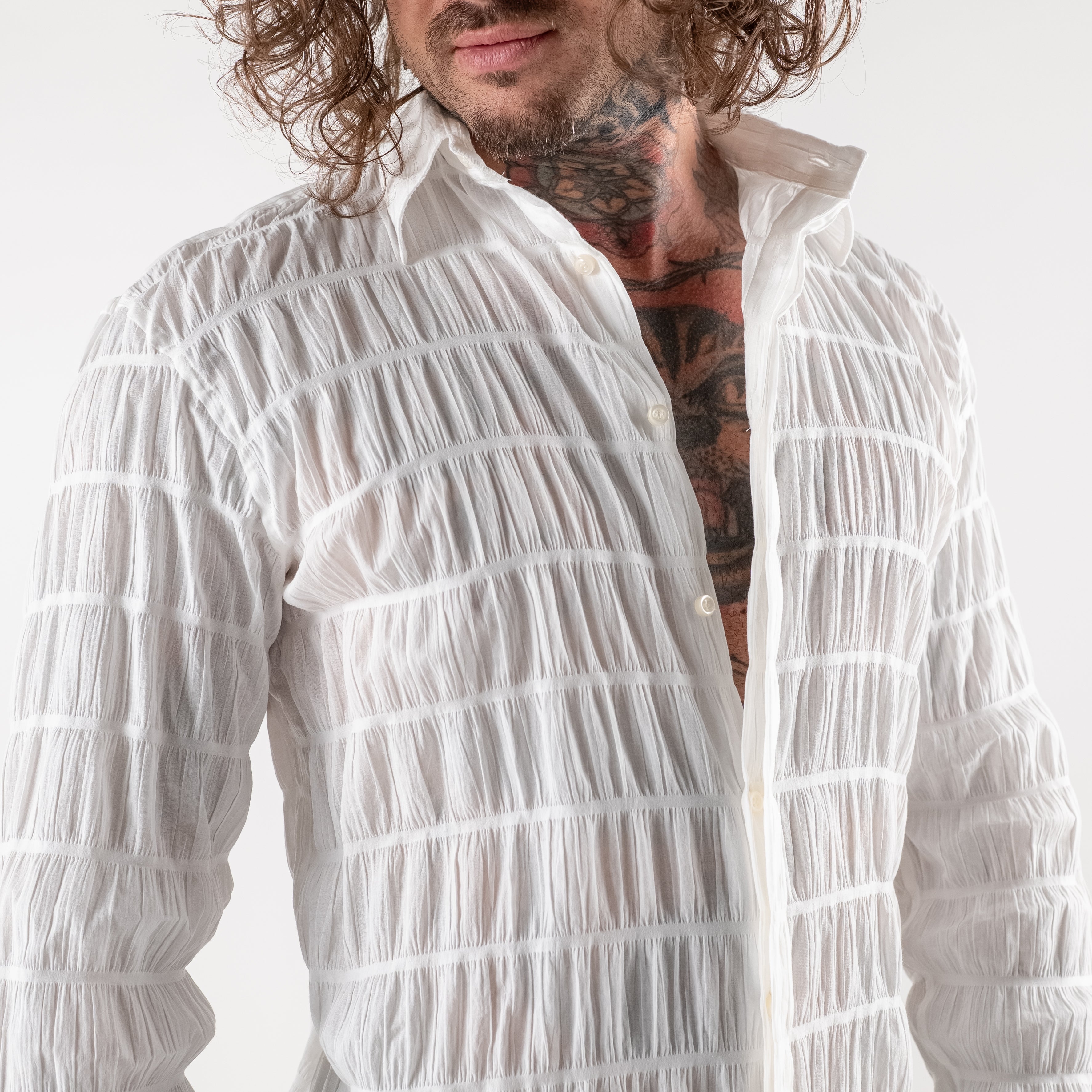 Pleated Shirt