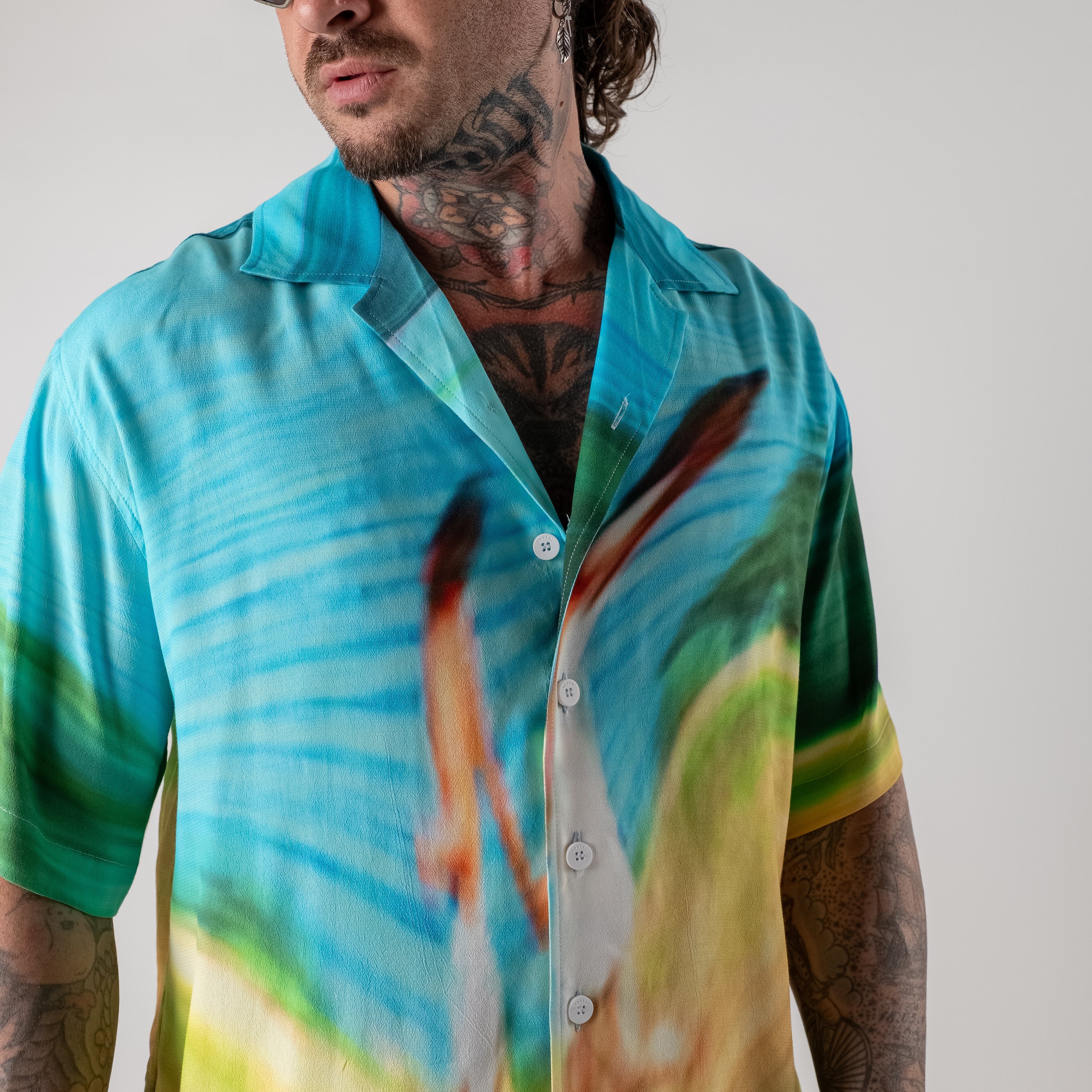 Liquefy print shirt