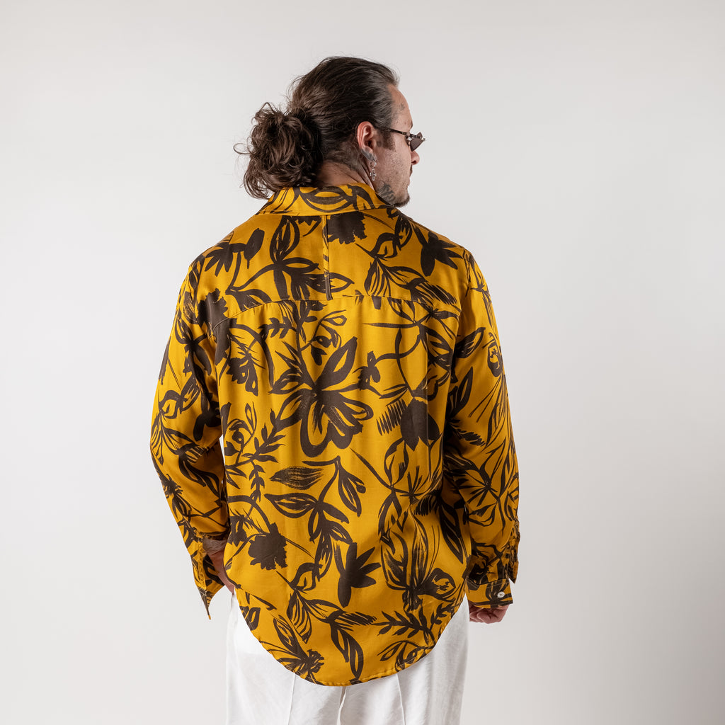 Viscose shirt with print