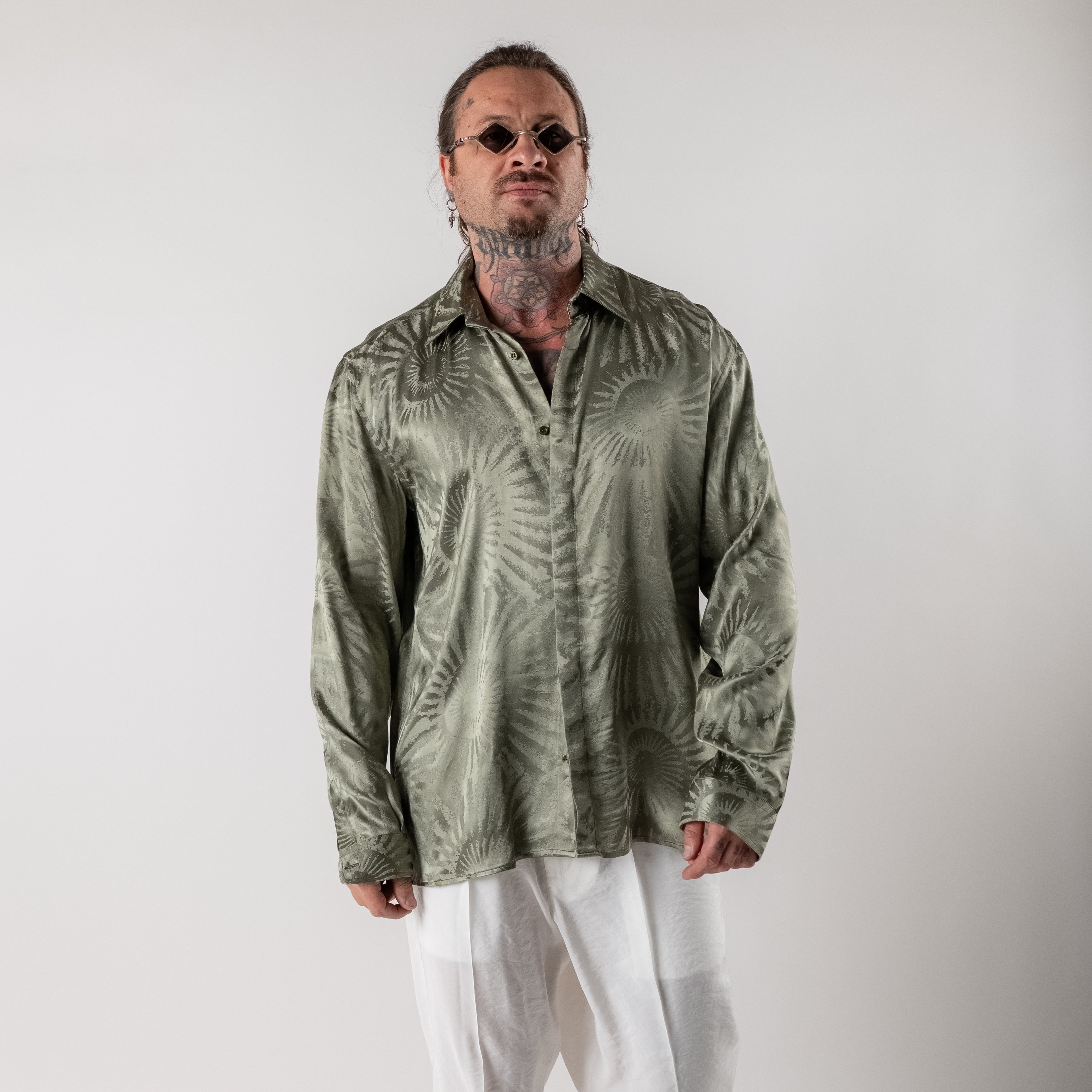 Jacquard Viscose Shirt