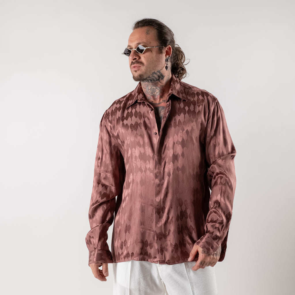 Jacquard Viscose Shirt