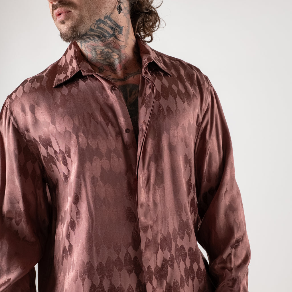 Jacquard Viscose Shirt