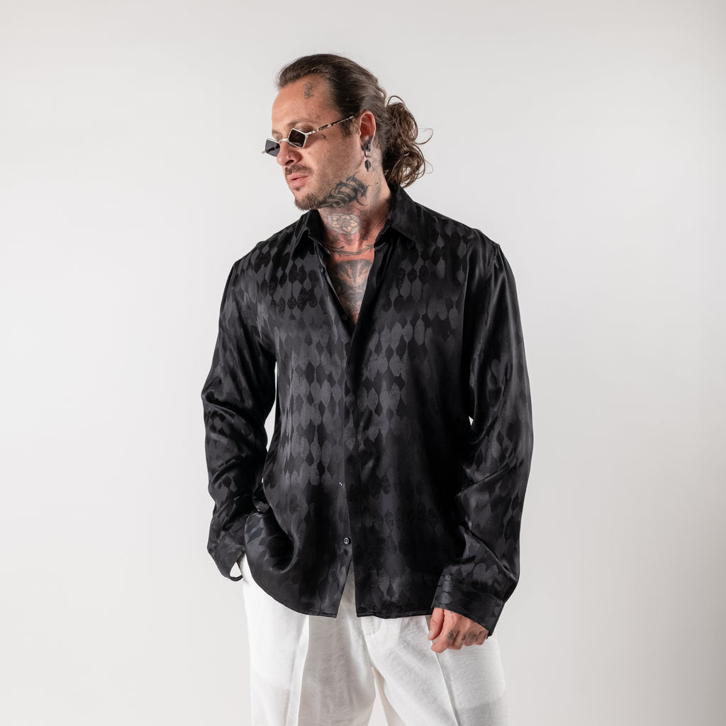 Jacquard Viscose Shirt