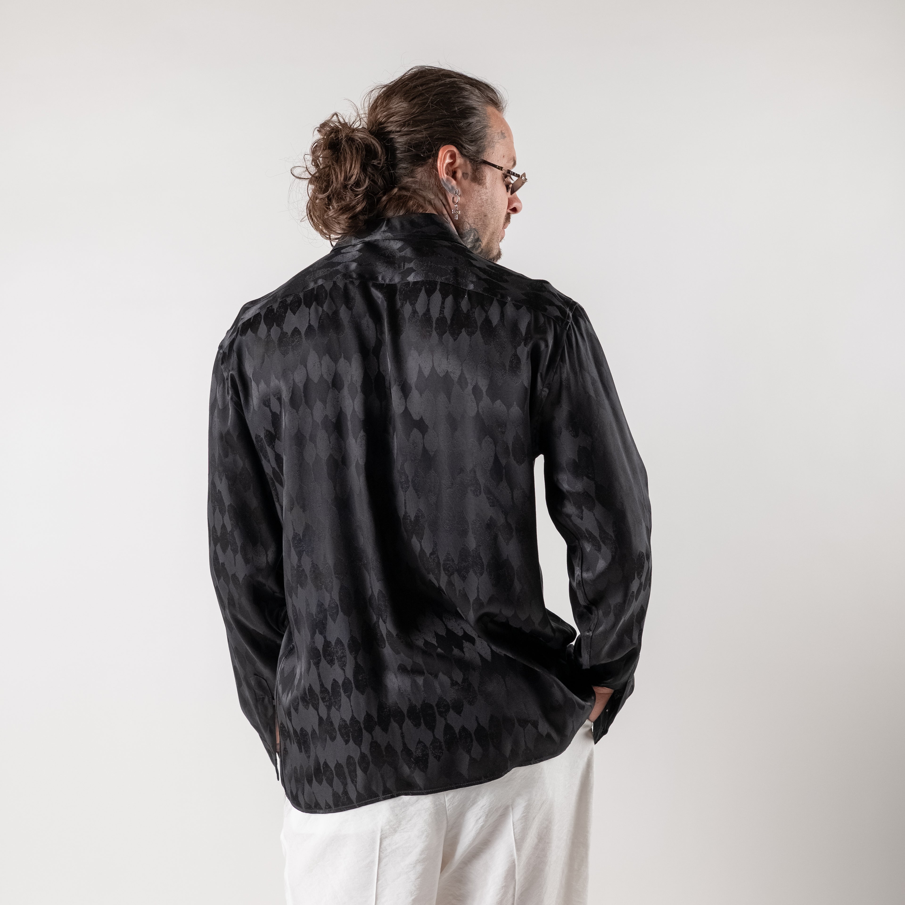 Jacquard Viscose Shirt