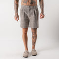 Glen Plaid Bermuda Shorts