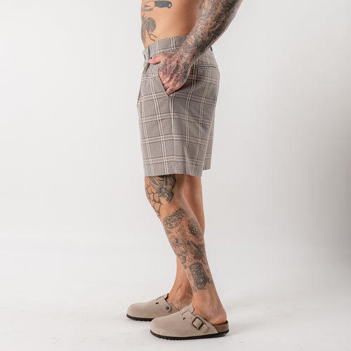 Glen Plaid Bermuda Shorts