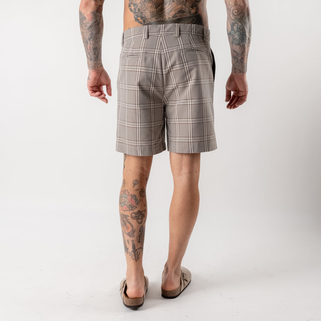 Glen Plaid Bermuda Shorts