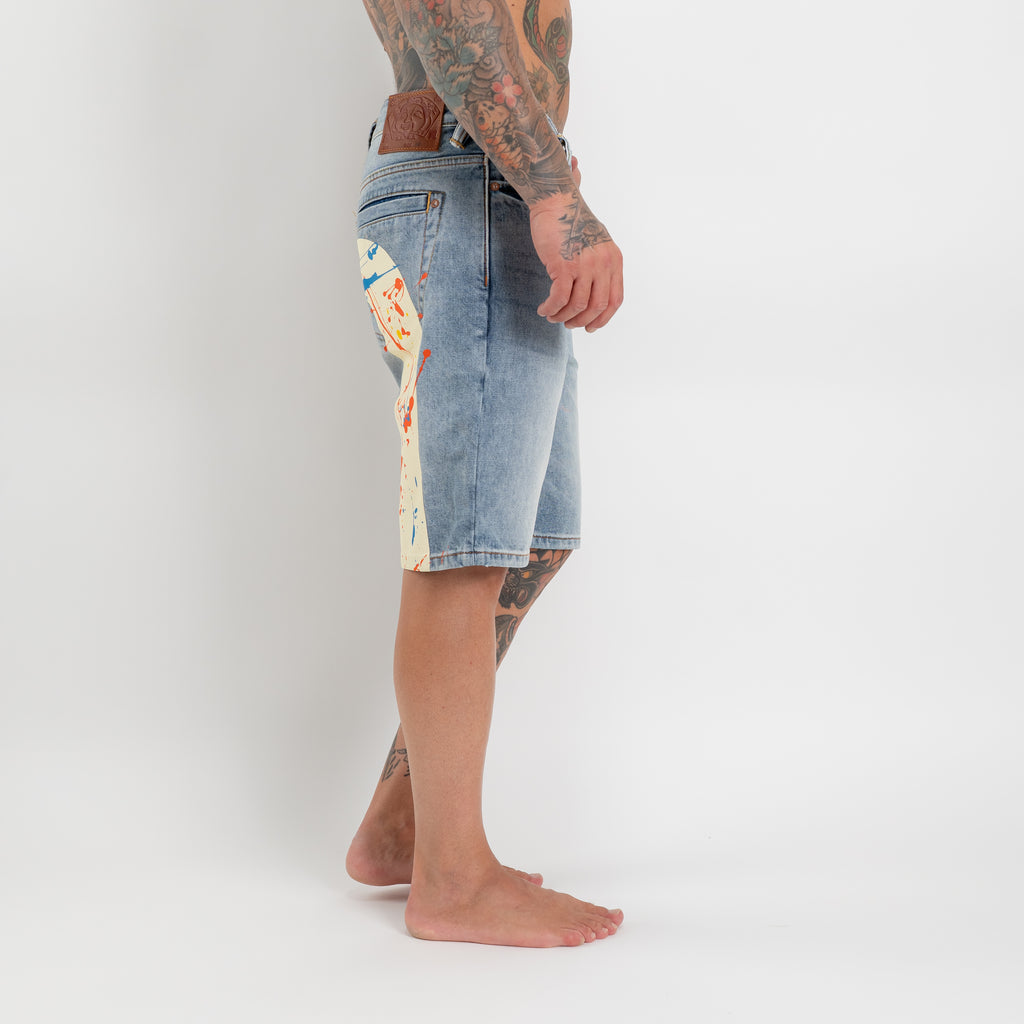 Bermuda denim daicock spray dye