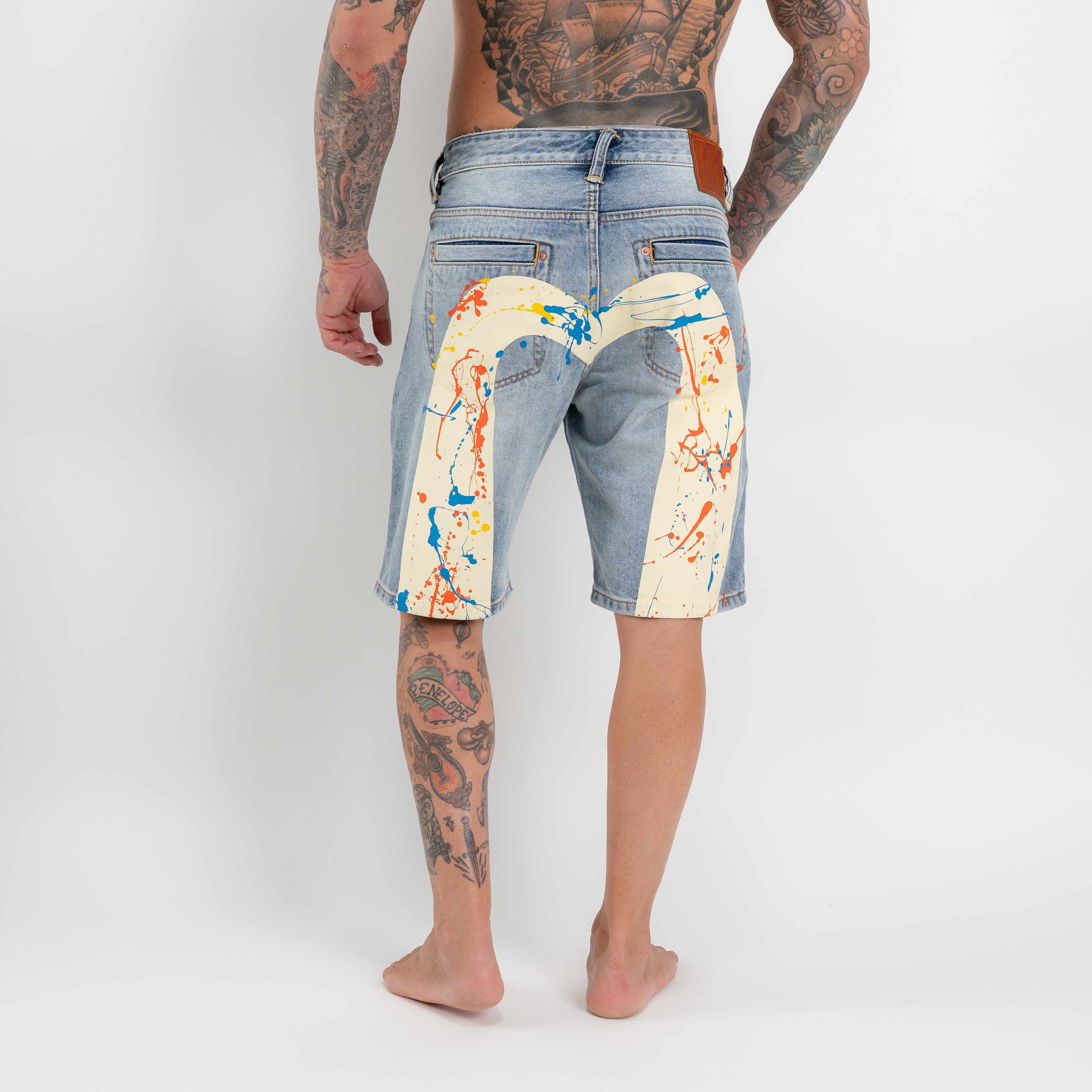 Bermuda denim daicock spray dye