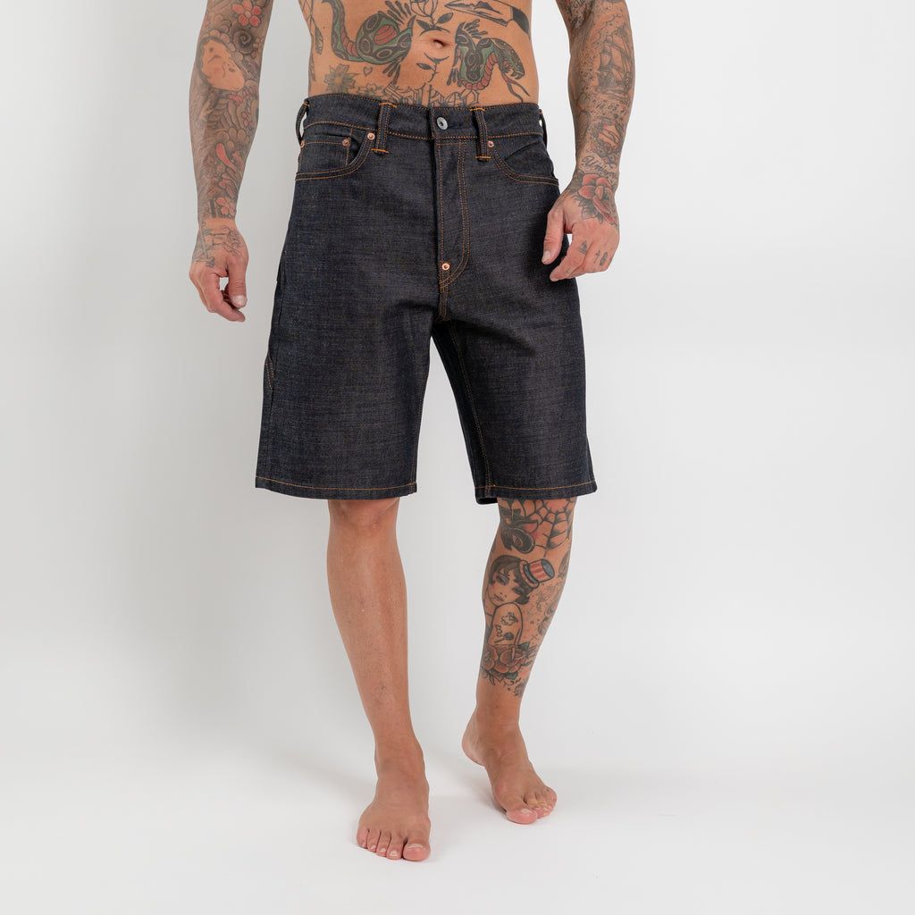 Bermuda denim seagull print