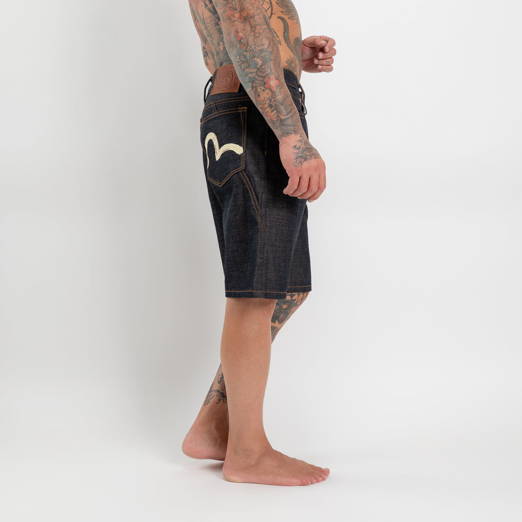 Bermuda denim seagull print