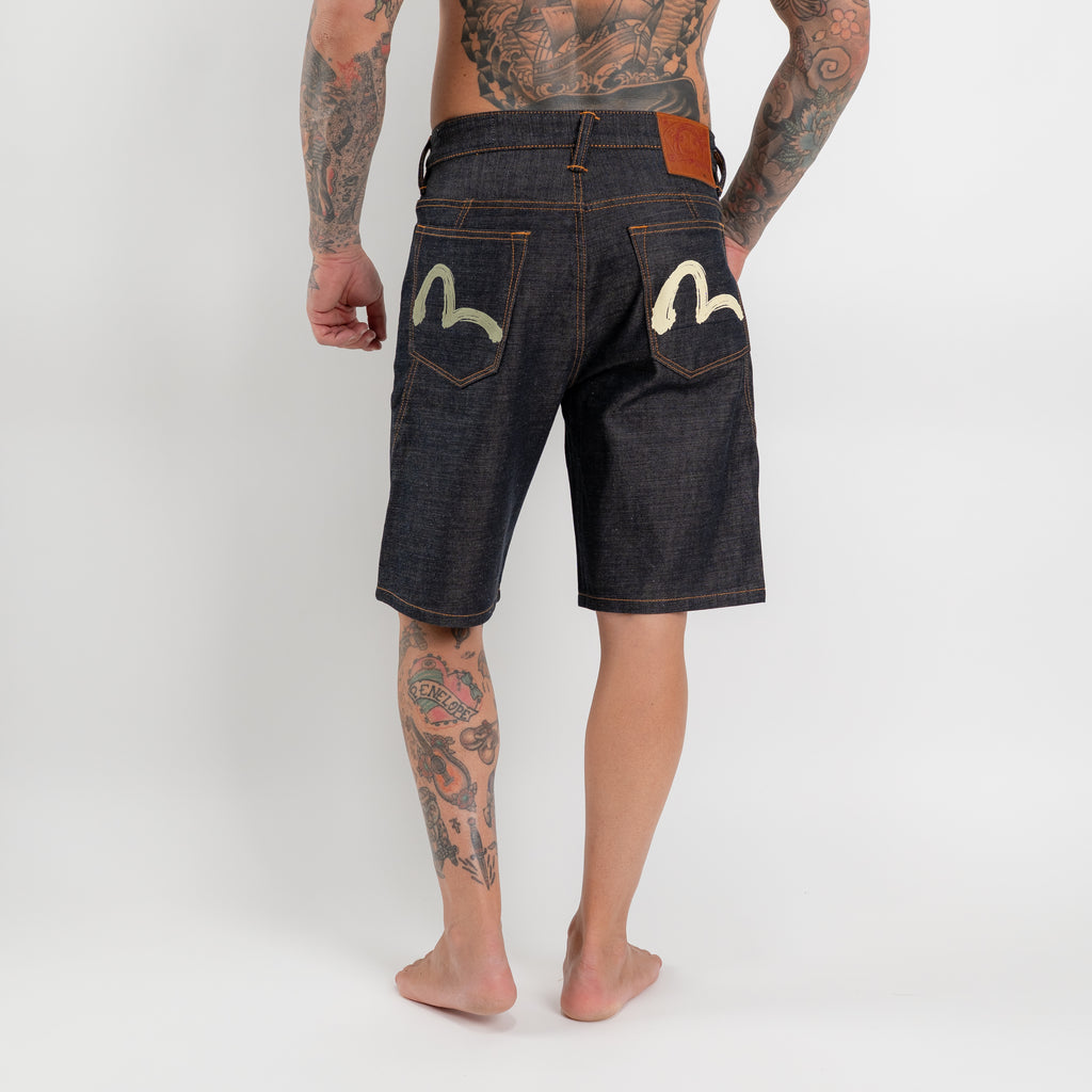 Bermuda denim seagull print
