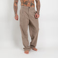 Pantalone sartoriale relaxed fit con pinces