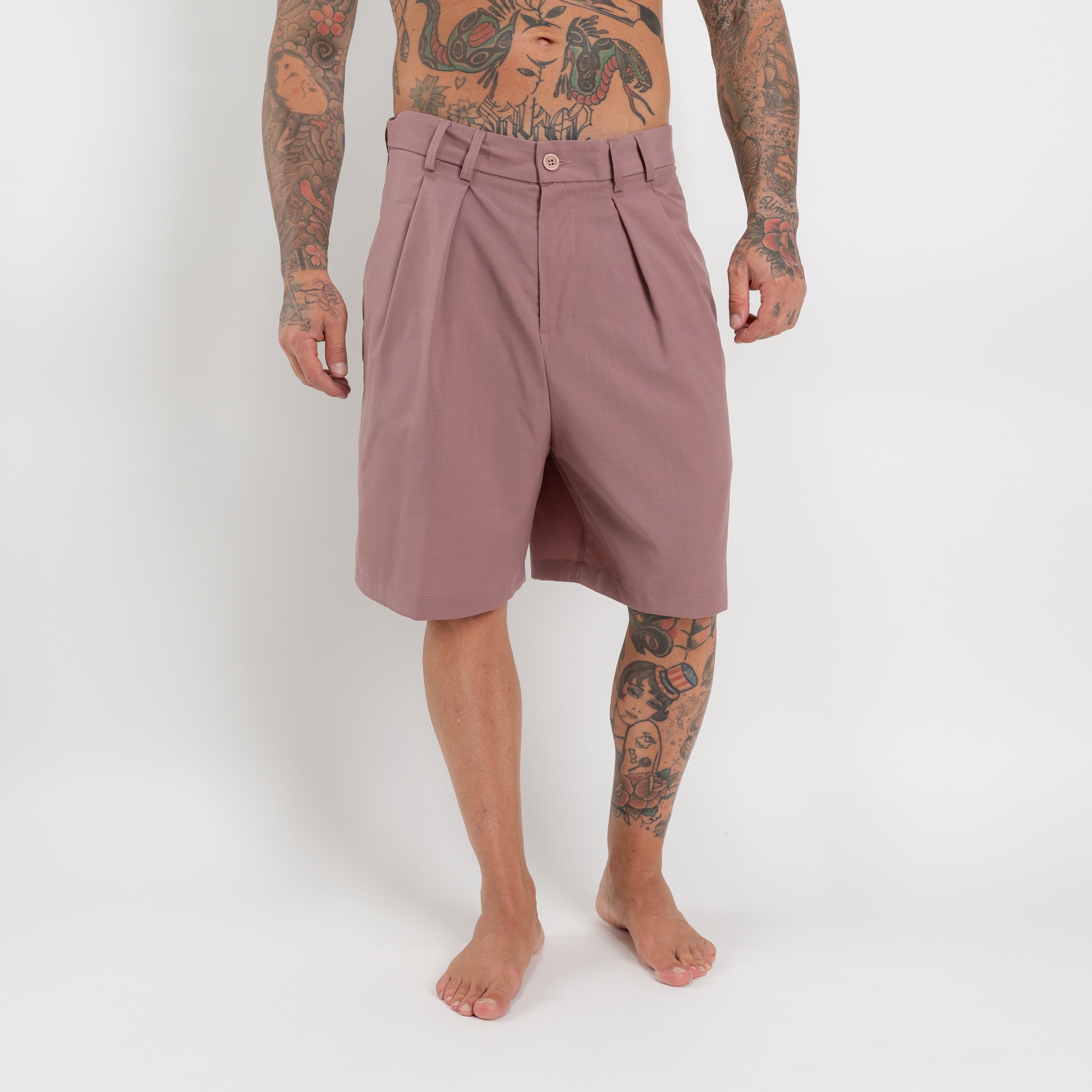 Bermuda sartoriale doppia pinces