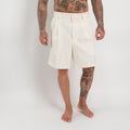 Bermuda Sartoriale doppia pinces in crepe di cotone