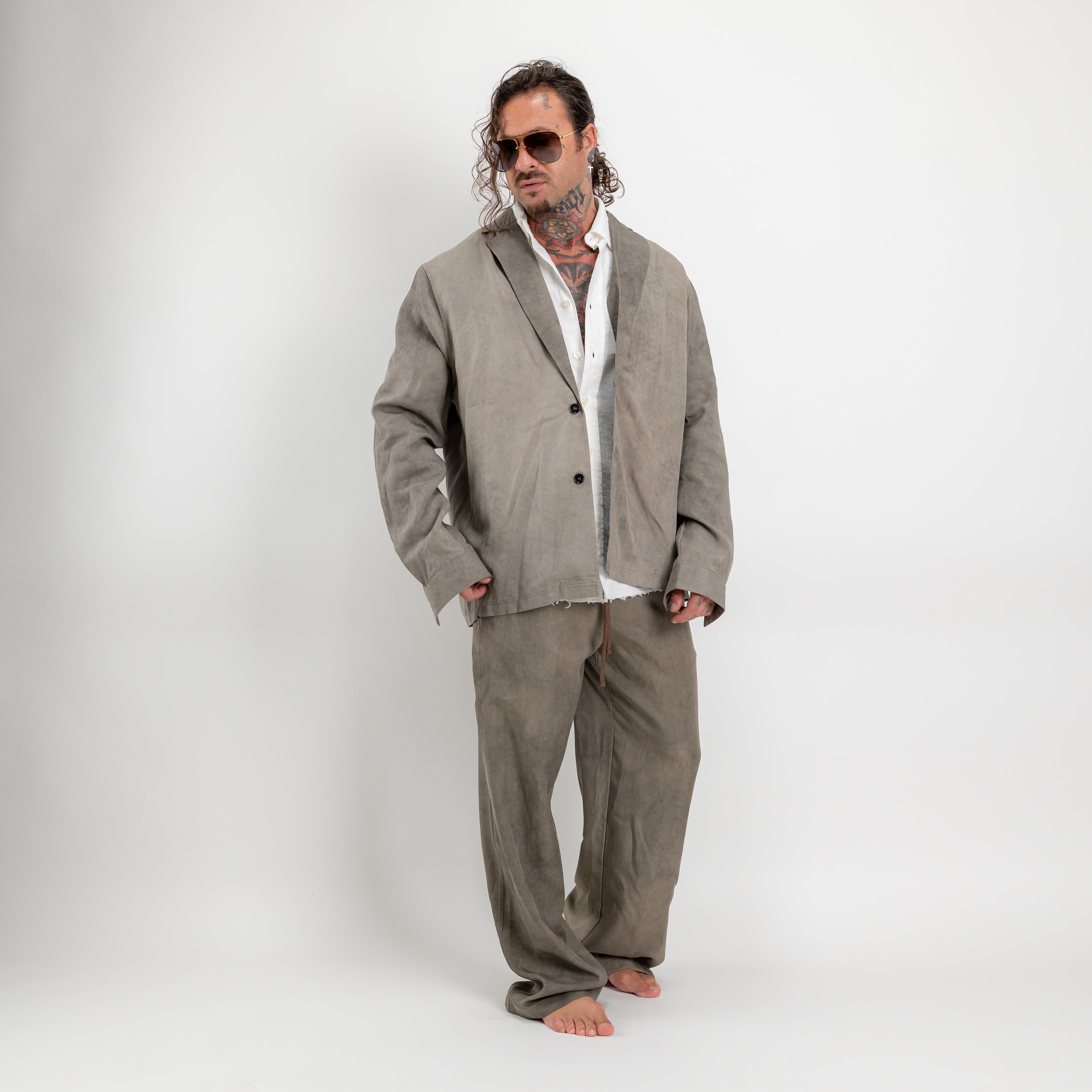 Giacca monopetto rever classico