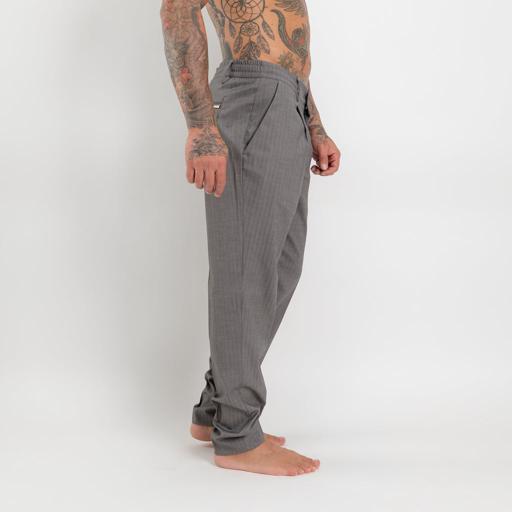 Pantalone stripes elastico posteriore