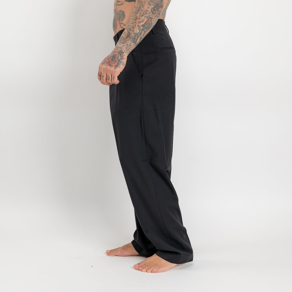 Pantalone Doppia Pince Wide Leg