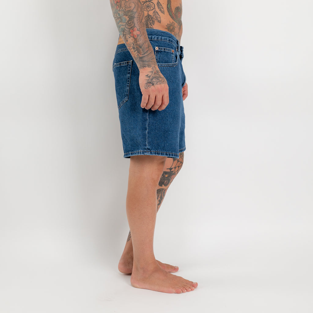 Bermuda denim mid blu