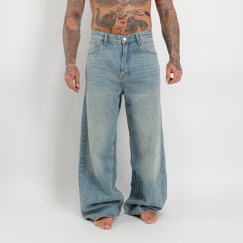 Jeans baggy distressed
