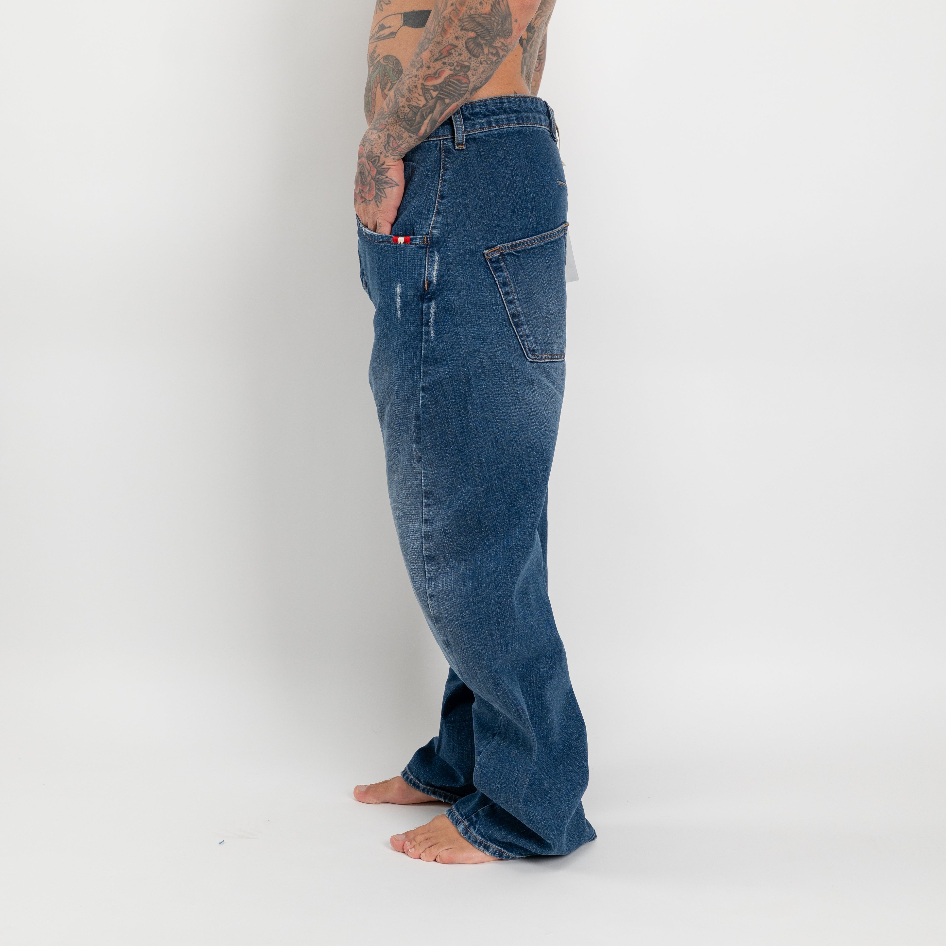 Jeans twist loose fit
