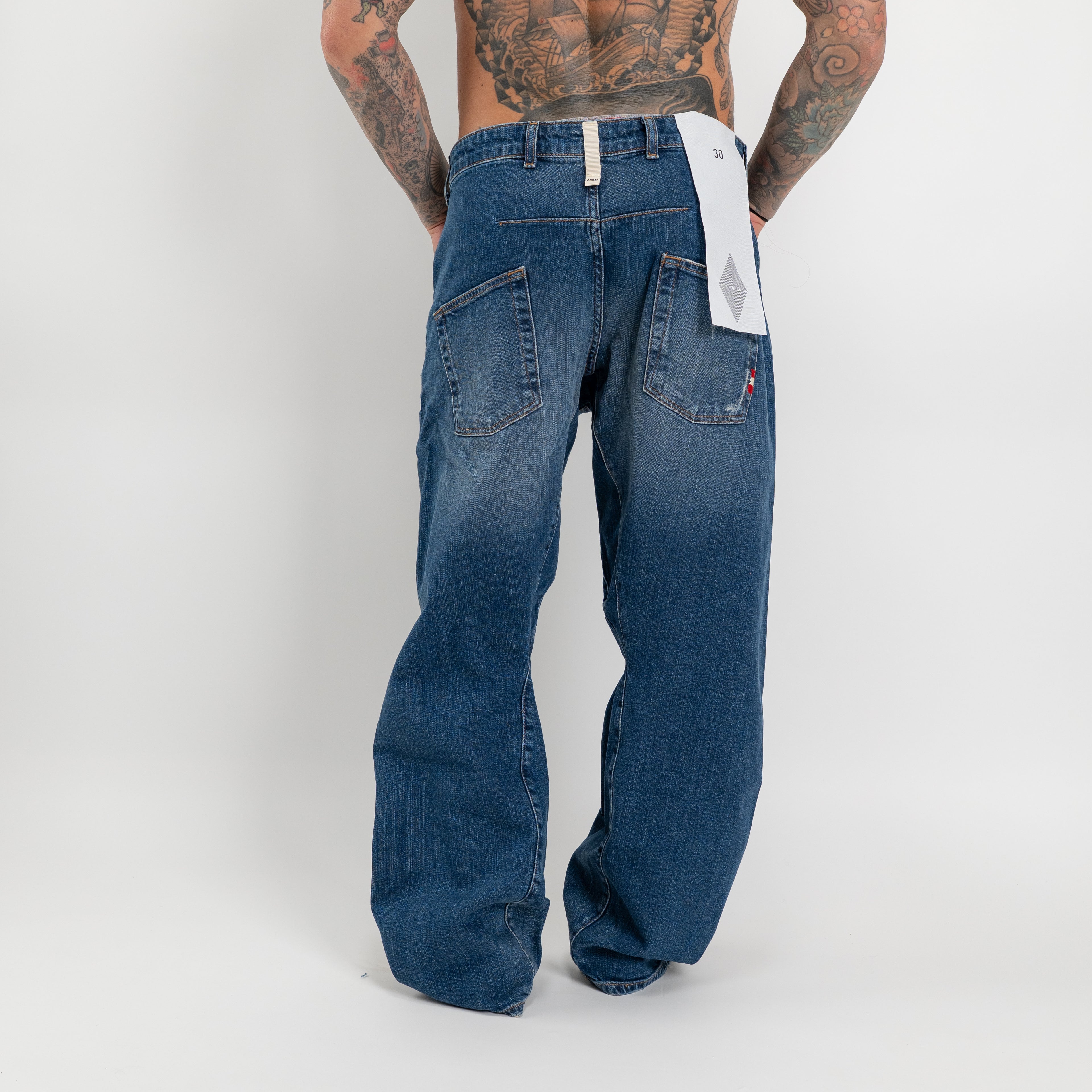 Jeans twist loose fit