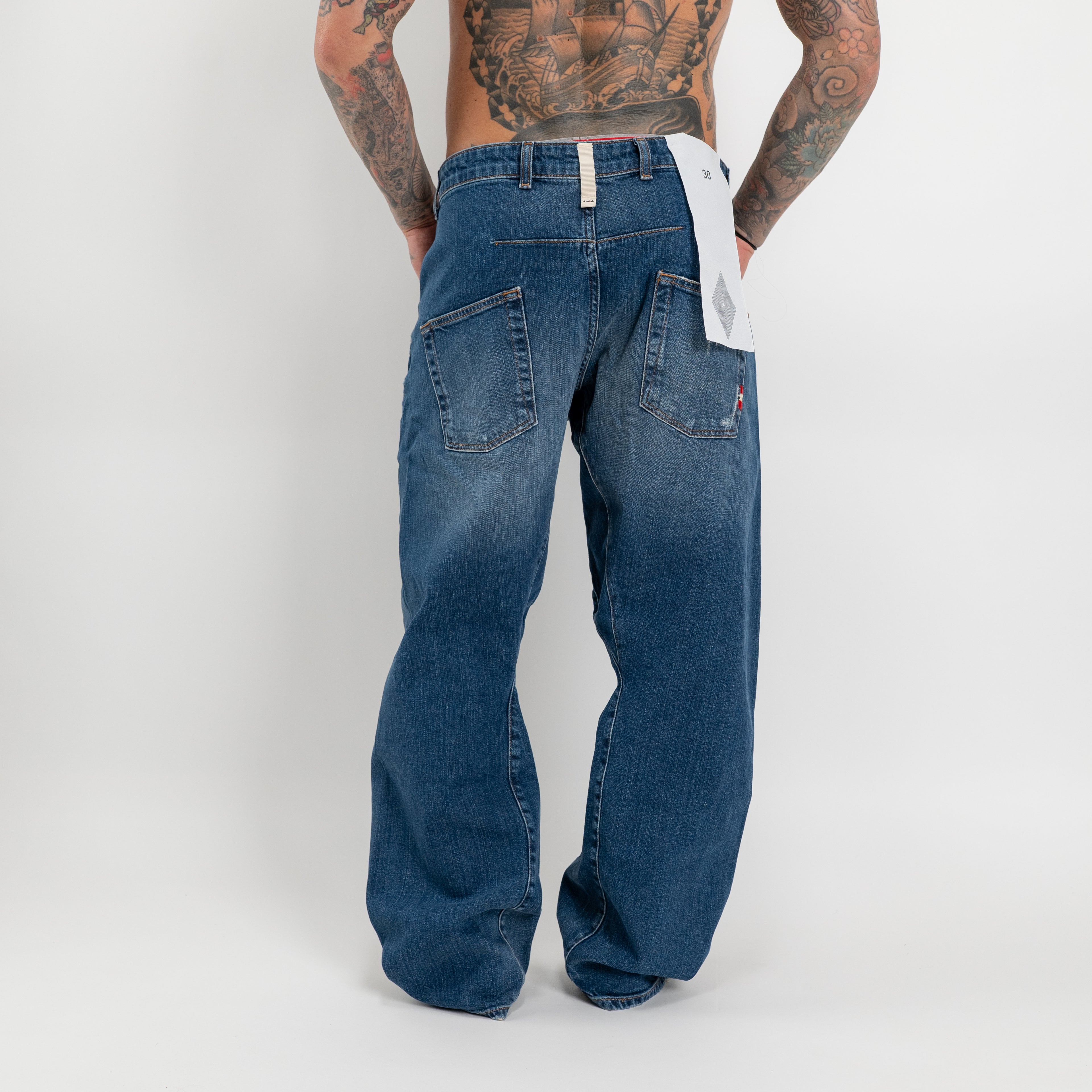 Jeans twist loose fit