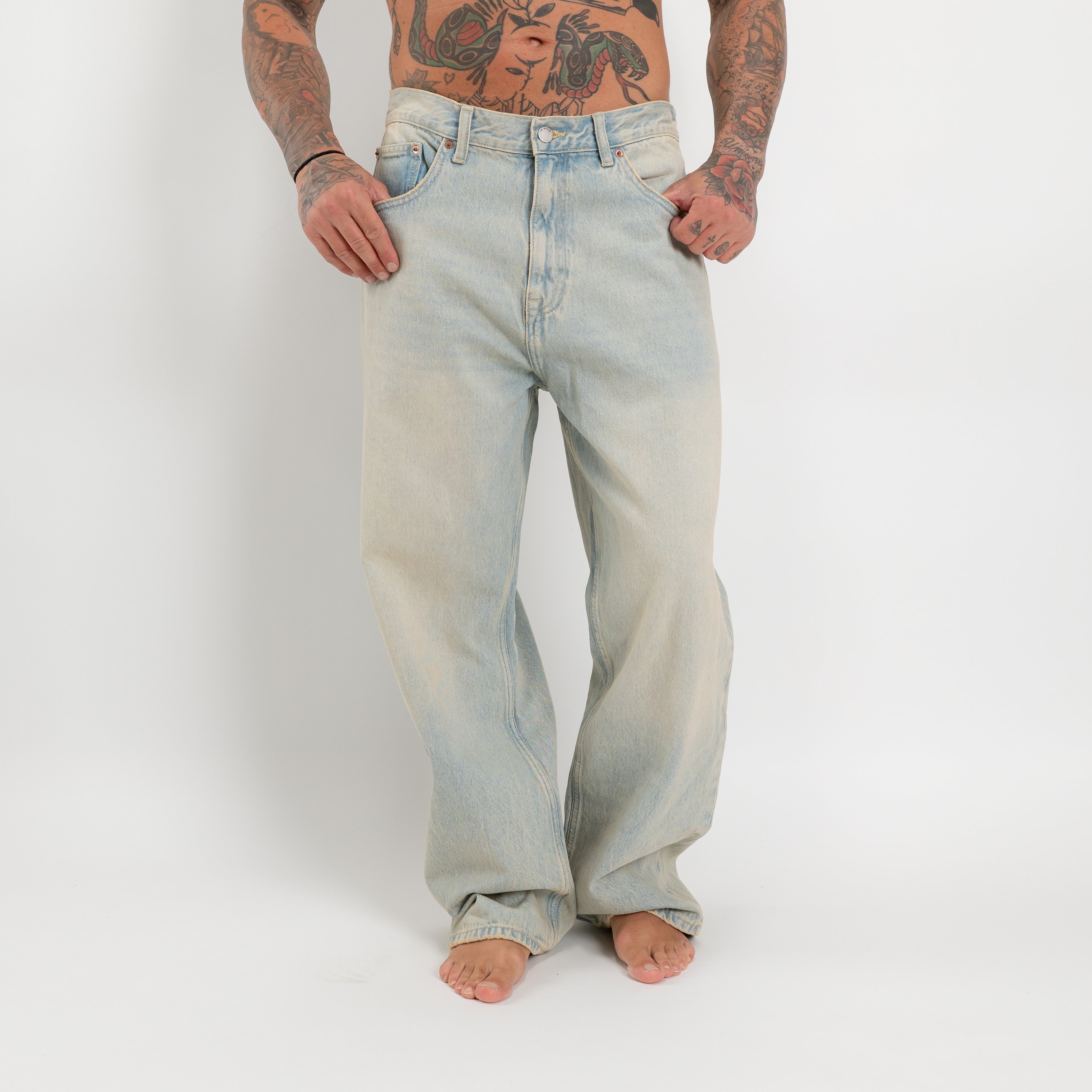 Jeans relaxed fit light wash