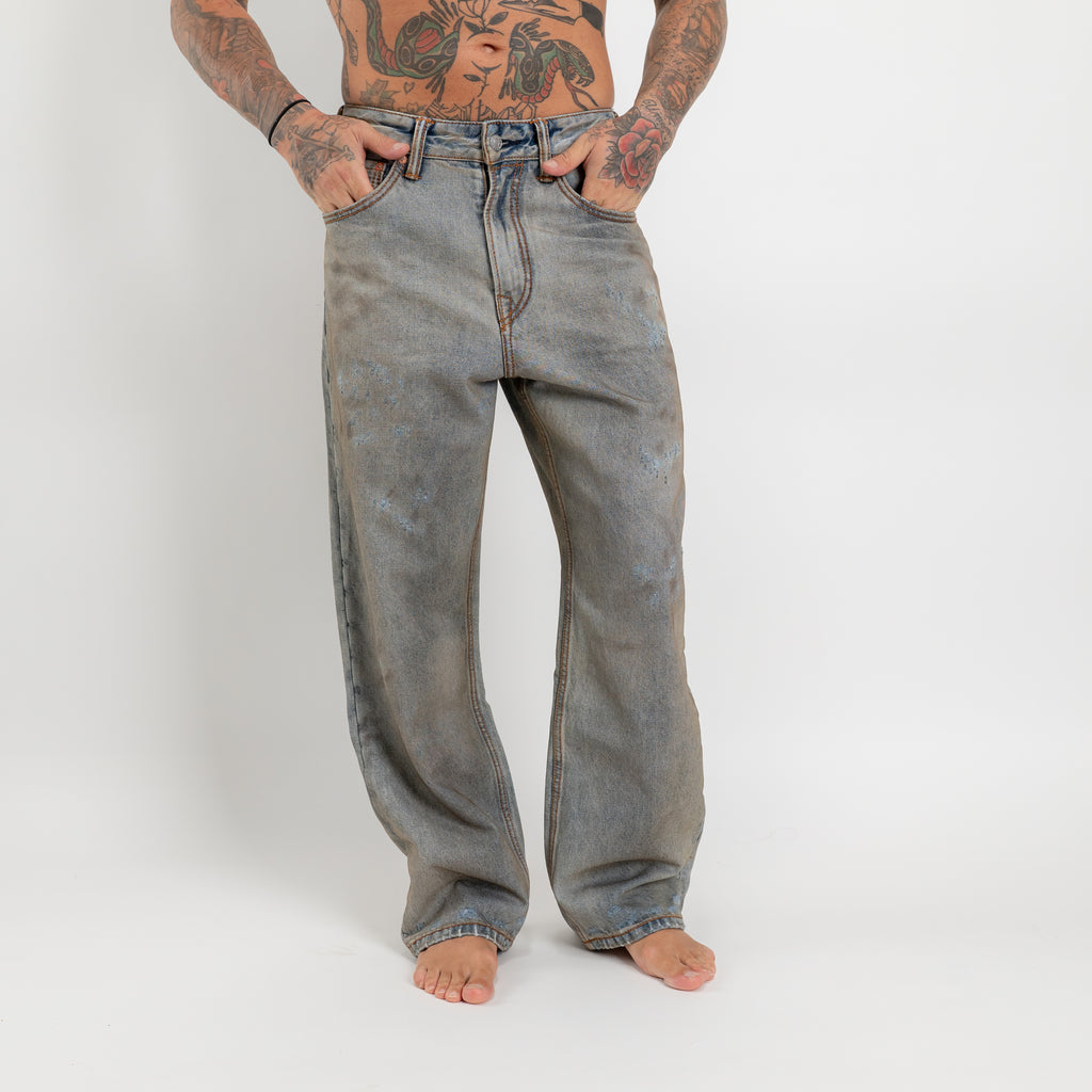 Jeans Seagull bleached distressed