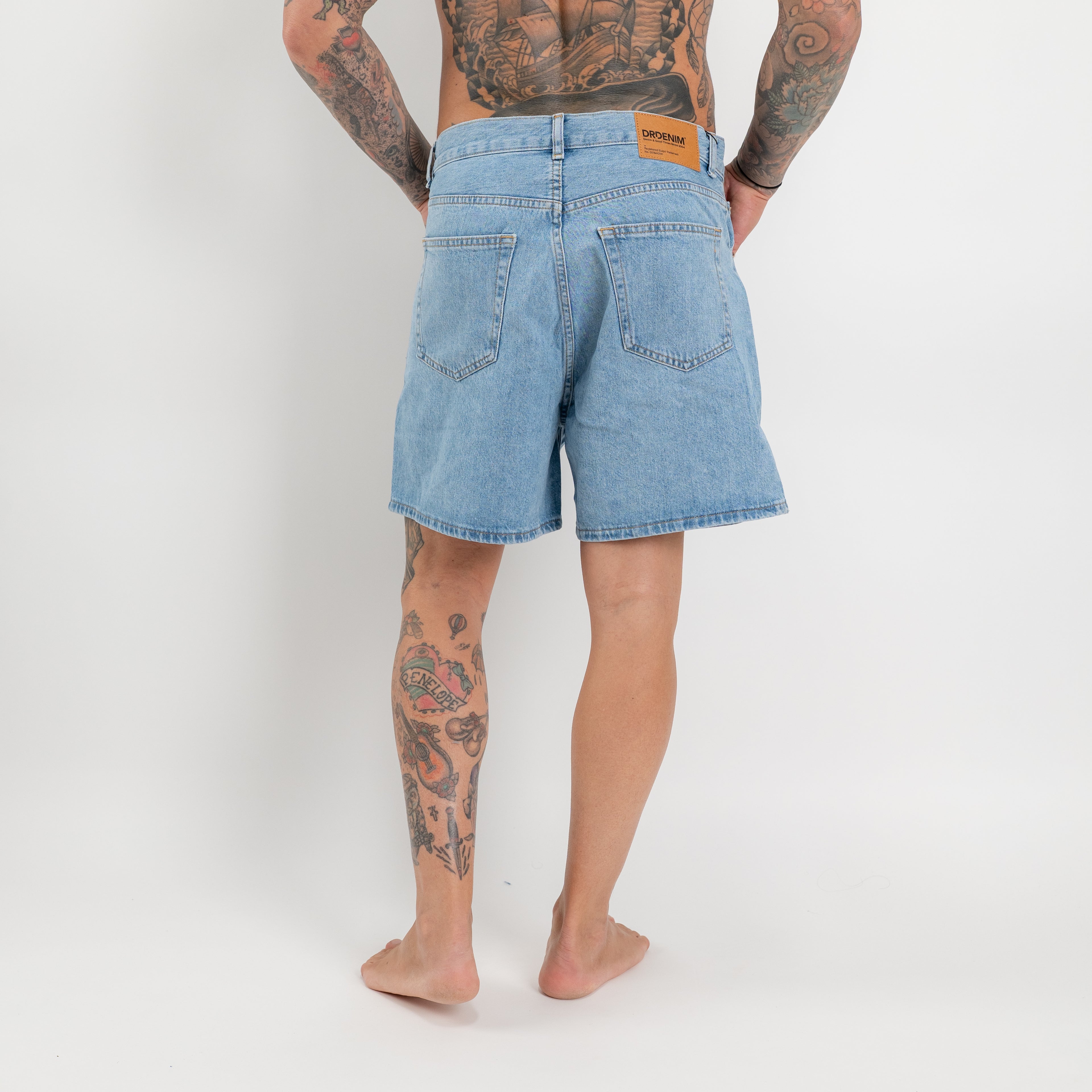 Bermuda denim light blu