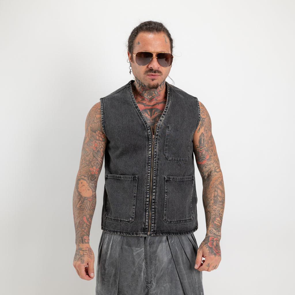 Gilet in denim