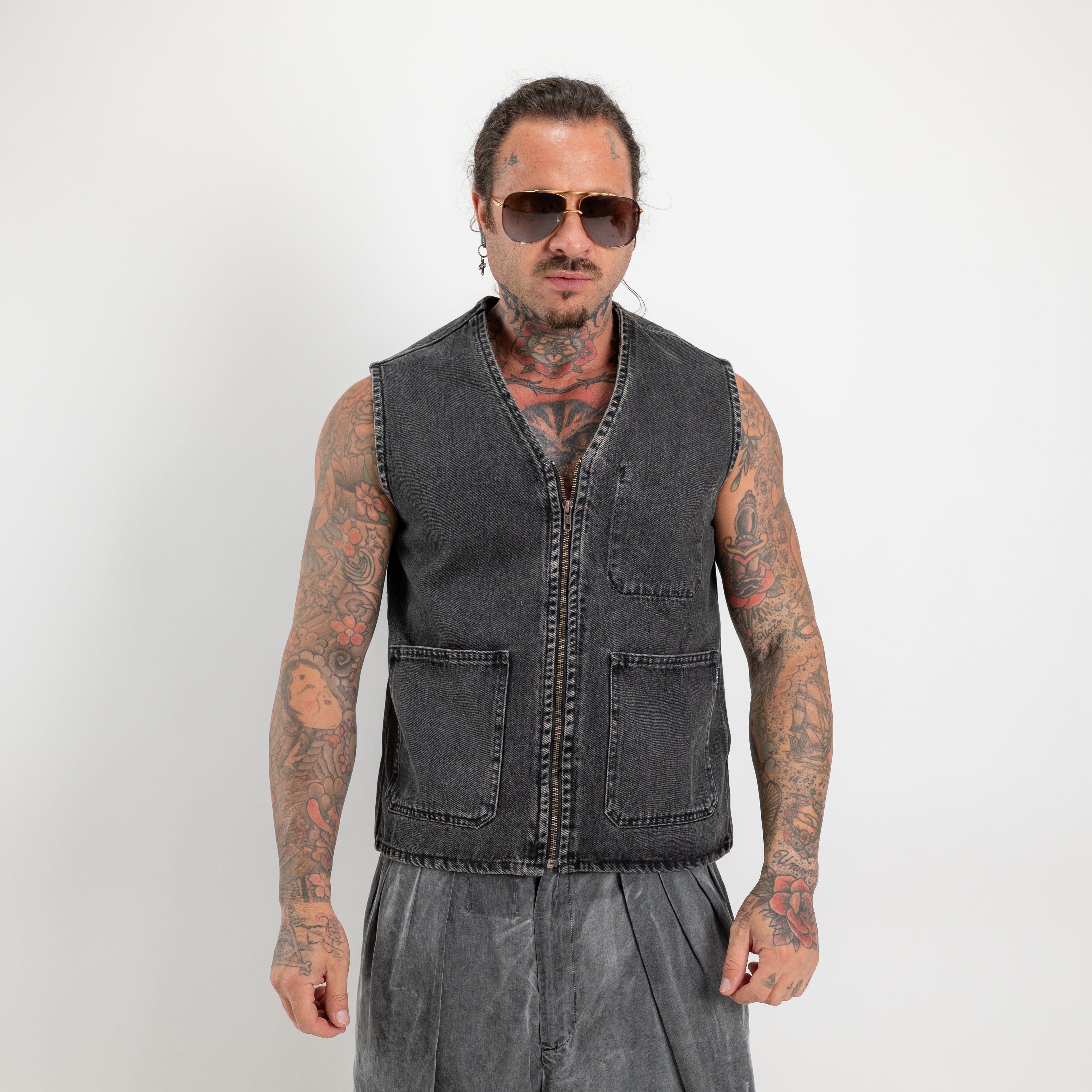 Gilet in denim